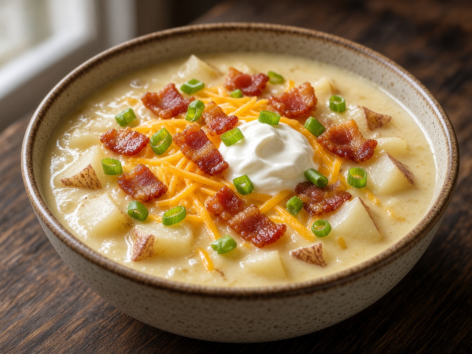 Baked potato soup