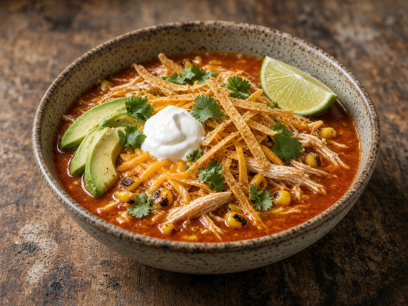 Chicken tortilla soup