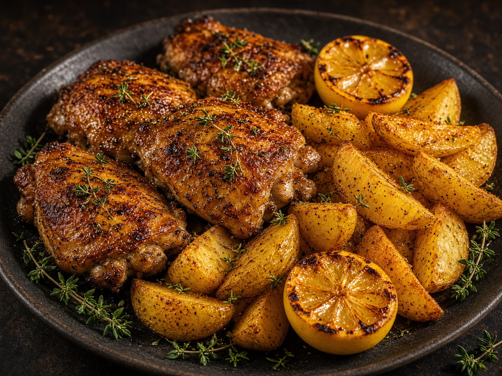 Lemon thyme chicken